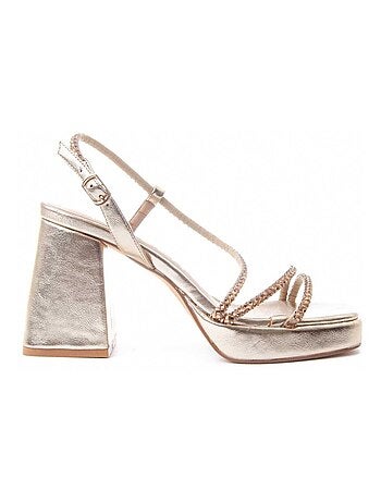 Sandalia De Tacón Para Mujer. Montevita Festsand