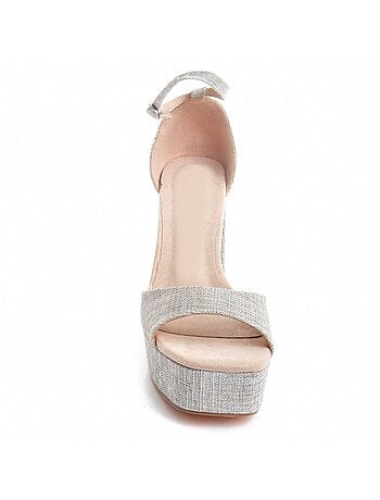 Sandalia De Tacón Para Mujer. Montevita Festsand