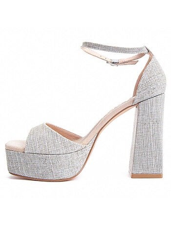 Sandalia De Tacón Para Mujer. Montevita Festsand