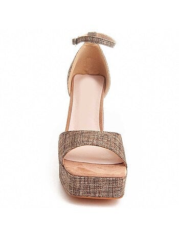 Sandalia De Tacón Para Mujer. Montevita Festsand