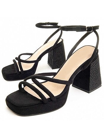 Sandalia De Tacón Para Mujer. Montevita Festsand