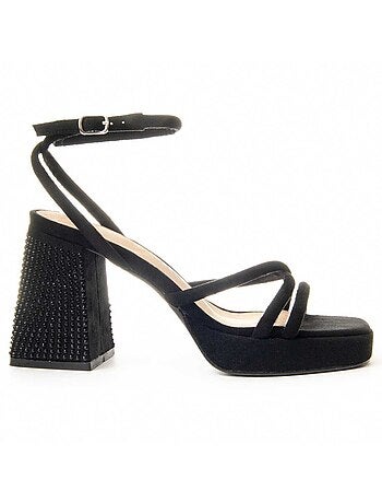 Sandalia De Tacón Para Mujer. Montevita Festsand