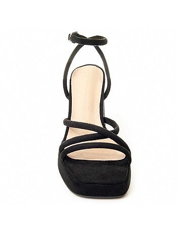 Sandalia De Tacón Para Mujer. Montevita Festsand