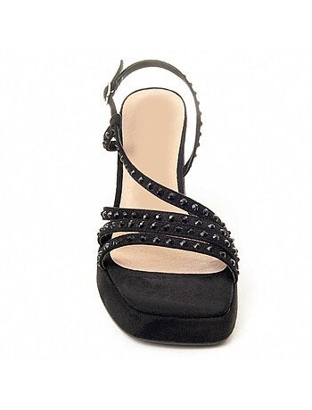 Sandalia De Tacón Para Mujer. Montevita Festsand