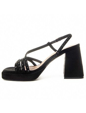 Sandalia De Tacón Para Mujer. Montevita Festsand