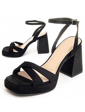 Sandalia De Tacón Para Mujer. Montevita Festsand