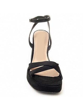 Sandalia De Tacón Para Mujer. Montevita Festsand