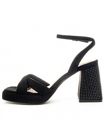 Sandalia De Tacón Para Mujer. Montevita Festsand