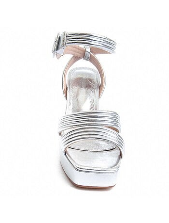 Sandalia De Tacón Para Mujer. Montevita Festsand