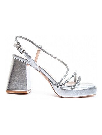 Sandalia De Tacón Para Mujer. Montevita Festsand