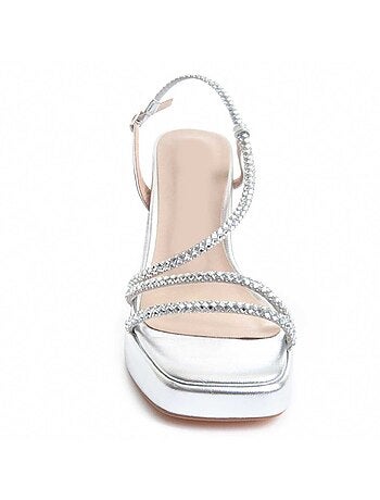 Sandalia De Tacón Para Mujer. Montevita Festsand