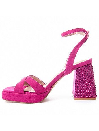 Sandalia De Tacón Para Mujer. Montevita Festsand