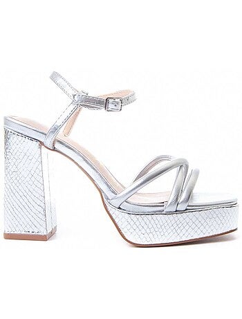 Sandalia De Tacón Para Mujer. Montevita Festsand0