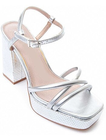 Sandalia De Tacón Para Mujer. Montevita Festsand0