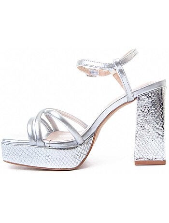 Sandalia De Tacón Para Mujer. Montevita Festsand0