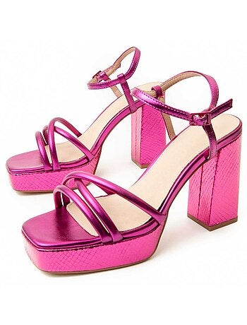 Sandalia De Tacon Para Mujer. Montevita Festsand0