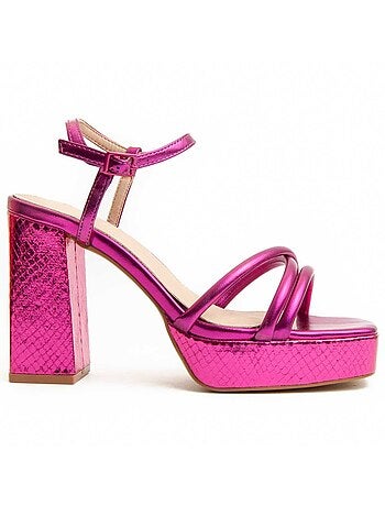 Sandalia De Tacon Para Mujer. Montevita Festsand0