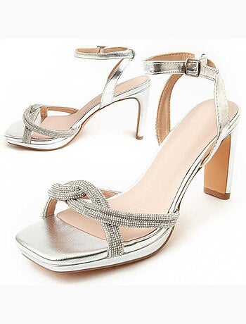 Sandalia De Tacon Para Mujer. Montevita Sandale