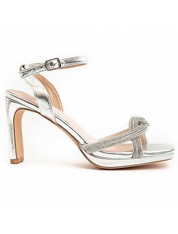 Sandalia De Tacon Para Mujer. Montevita Sandale