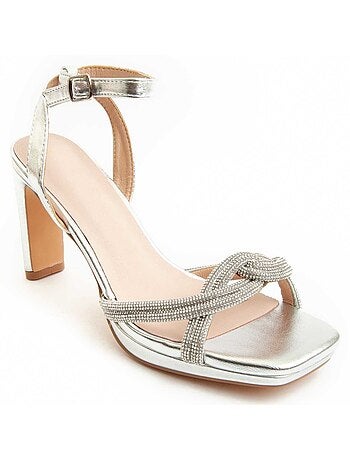 Sandalia De Tacon Para Mujer. Montevita Sandale