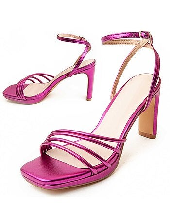 Sandalia De Tacon Para Mujer. Montevita Sandale