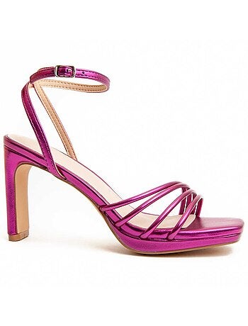 Sandalia De Tacon Para Mujer. Montevita Sandale