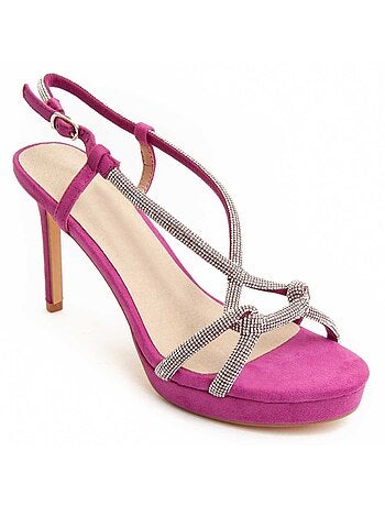 Sandalia De Tacon Para Mujer. Montevita Sandale