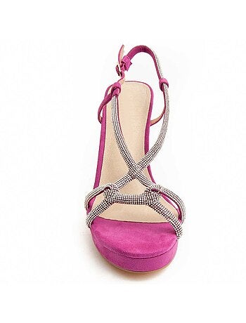 Sandalia De Tacon Para Mujer. Montevita Sandale