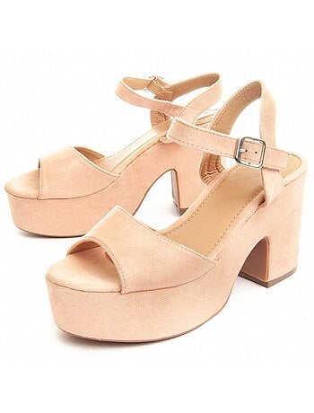 Sandalia De Tacón Para Mujer. Montevita Sandalit