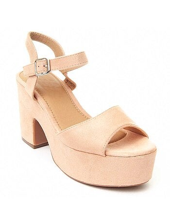 Sandalia De Tacón Para Mujer. Montevita Sandalit