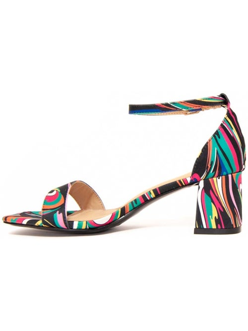 Sandalia De Tacón Para Mujer. Montevita Sanmed - Kiabi