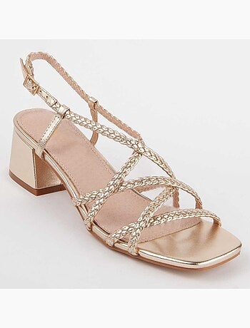 Sandalia De Tacón Para Mujer. Montevita Trea