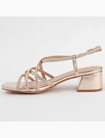 Sandalia De Tacón Para Mujer. Montevita Trea