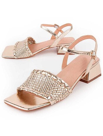 Sandalia De Tacón Para Mujer. Montevita Trea