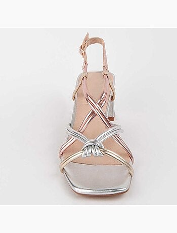 Sandalia De Tacón Para Mujer. Montevita Trea