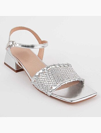 Sandalia De Tacón Para Mujer. Montevita Trea