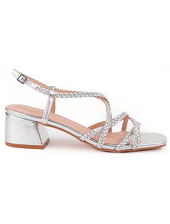 Sandalia De Tacón Para Mujer. Montevita Trea