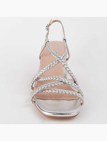 Sandalia De Tacón Para Mujer. Montevita Trea