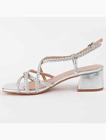 Sandalia De Tacón Para Mujer. Montevita Trea