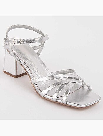 Sandalia De Tacón Para Mujer. Montevita Trea