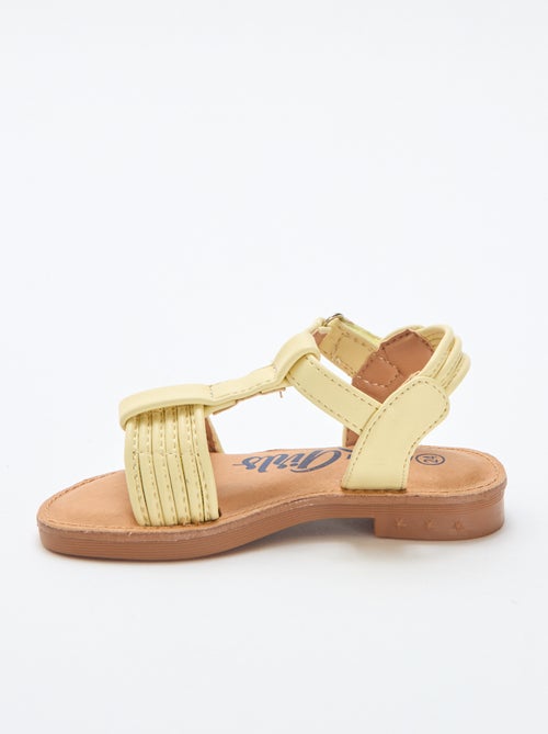 Sandalia de tira ancha - Kiabi