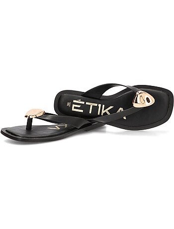 Sandalia Dedo Mujer Suela Plana - Etika