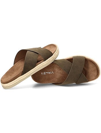 Sandalia Diario Hombre Suela Plana - Etika