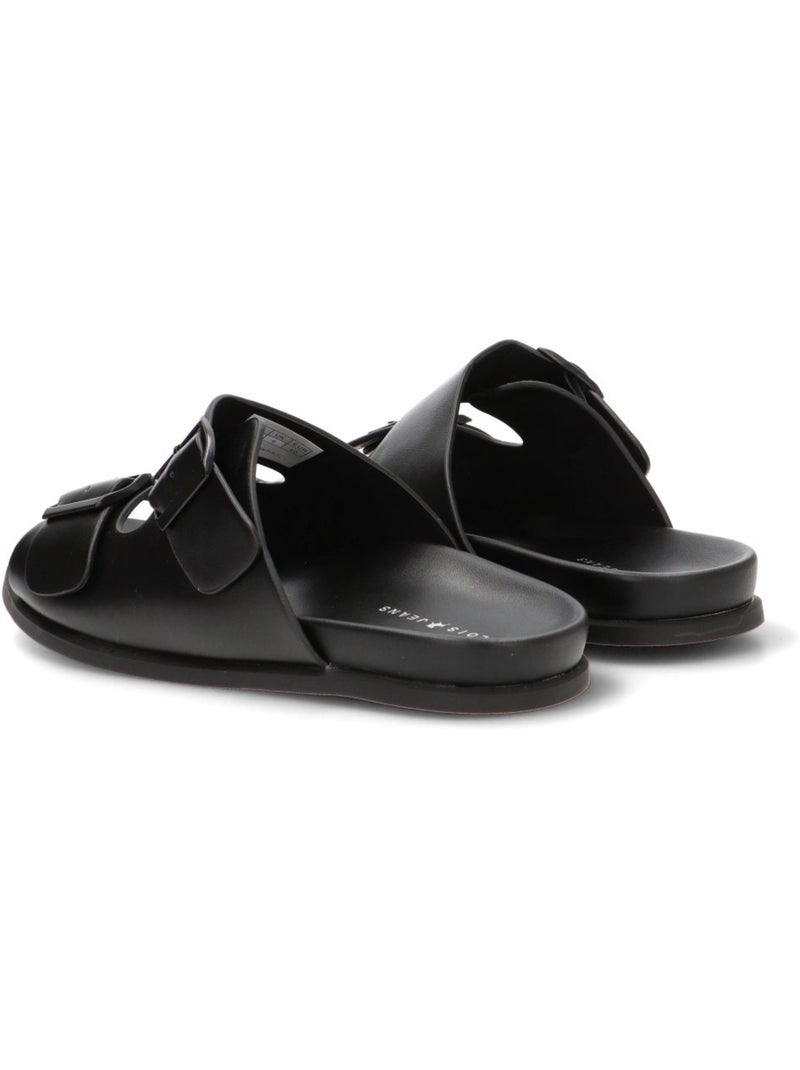 Sandalia Diario Hombre Suela Plana - Lois Negro - Kiabi