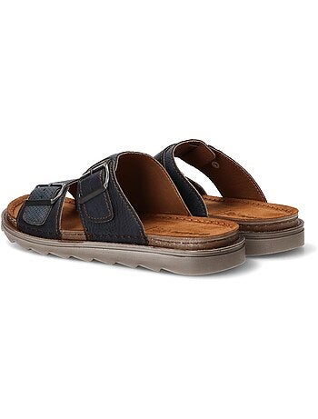 Sandalia Diario Hombre Suela Plana - Luna Collection