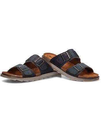 Sandalia Diario Hombre Suela Plana - Luna Collection