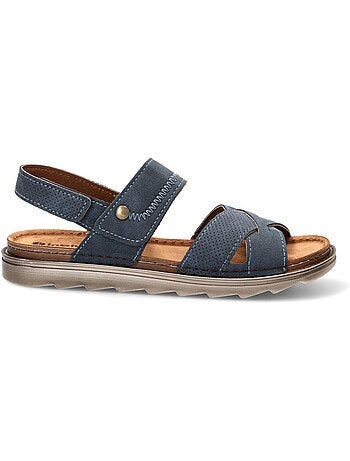 Sandalia Diario Hombre Suela Plana - Luna Collection