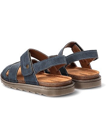 Sandalia Diario Hombre Suela Plana - Luna Collection