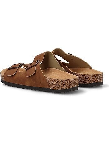 Sandalia Diario Hombre Suela Plana - Luna Collection