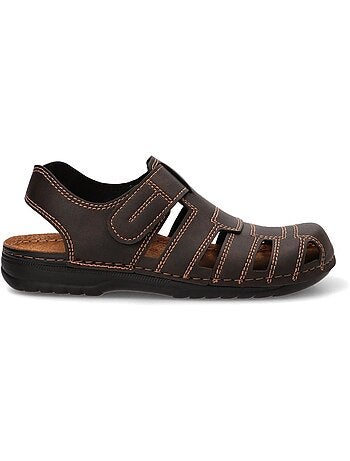 Sandalia Diario Hombre Suela Plana - Luna Collection